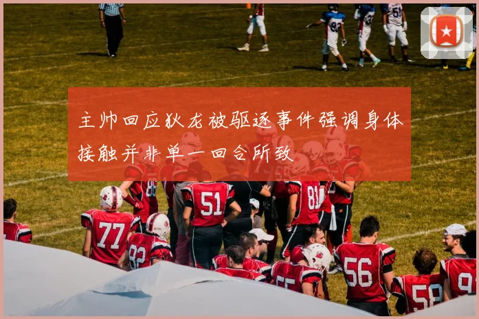 主帅回应狄龙被驱逐事件强调身体接触并非单一回合所致